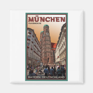 Munich - Frauenkirche Magnet