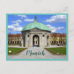 Munich Garden (Hofgarten) Postcard