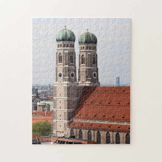 Munich Germany Cathedral - 11x14 - 252 pcs. Jigsaw Puzzle (Vertical)