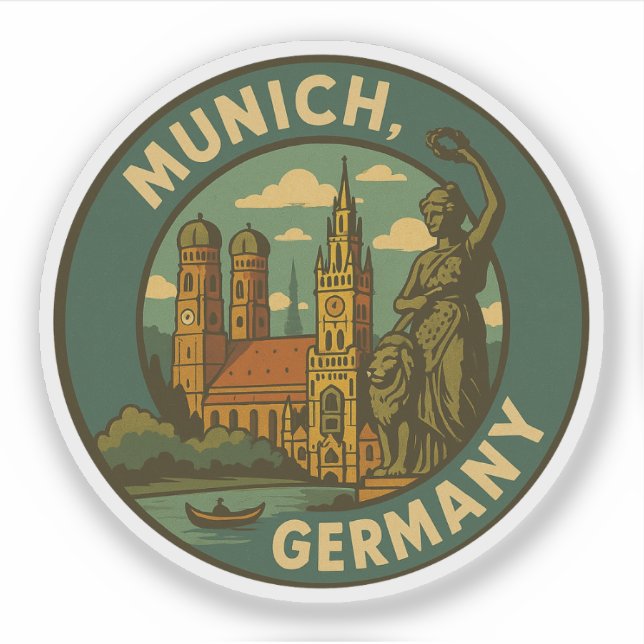 Munich Germany City Art (Front)