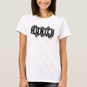 Munich Germany City Cityscape Cool Funny Gift T-Shirt