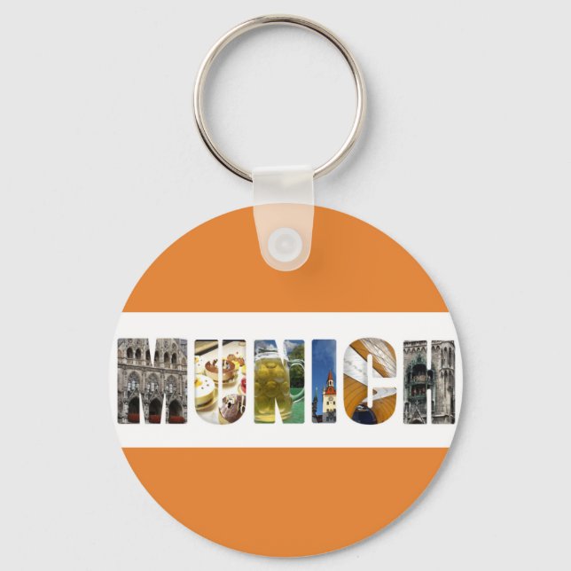 Munich Germany Keychain (Front)