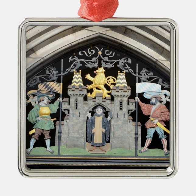 Munich, Germany Metal Ornament (Front)