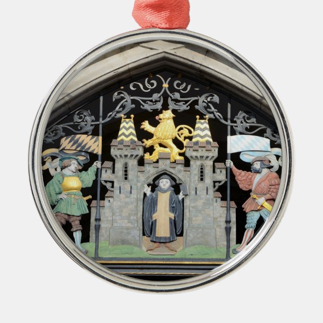 Munich, Germany Metal Ornament (Front)