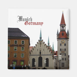 Munich Germany Travel Souvenir Magnet