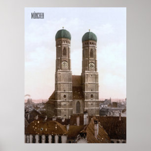 Munich in the 19th century poster