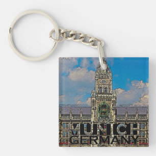 Munich Keychain
