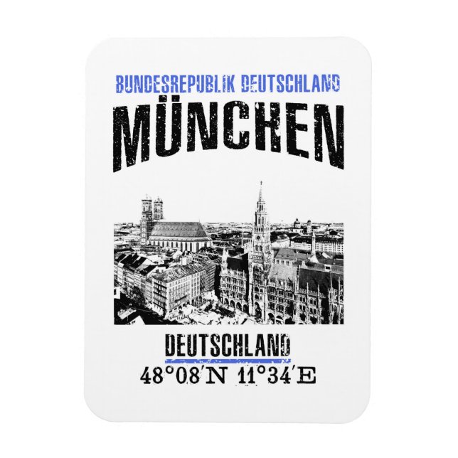 Munich Magnet (Vertical)