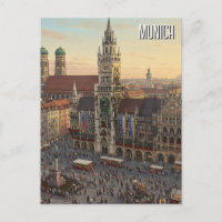 Munich Marienplatz Germany Travel