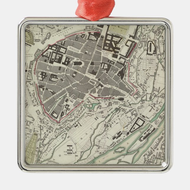 Munich Muenchen Metal Ornament (Front)