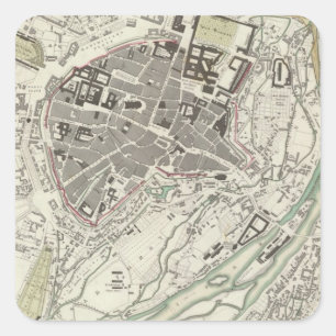 Munich Muenchen Square Sticker