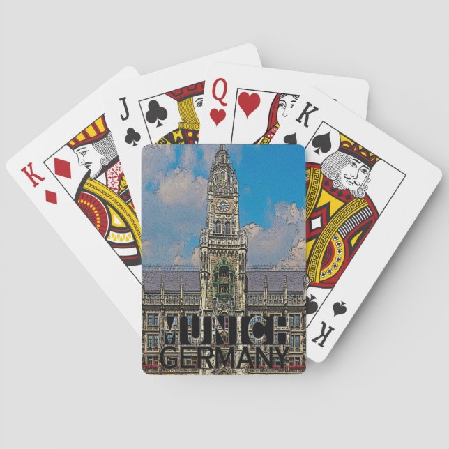 Munich Playing Cards (Back)