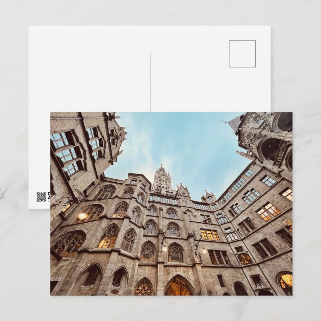 Munich Postcard, Rathaus-Glockenspiel,  Postcard (Front/Back)