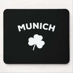 Munich St Patricks Day 2025 Germany German City Mouse Pad