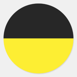 Munich(Striped), Germany Classic Round Sticker