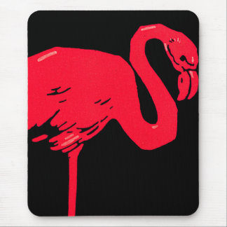 Munich Zoo Garden Flamingo Travel Art Mouse Pad