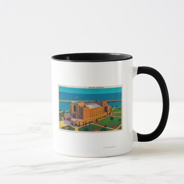 Municipal Auditorium at Long Beach, California Mug (Right)