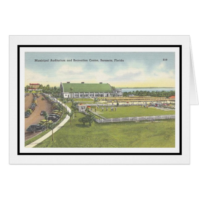 Municipal Auditorium Sarasota, Florida (Front Horizontal)