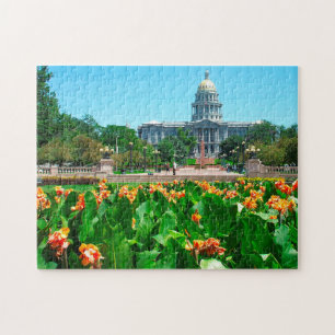 Municipal Office Denver Colorado. Jigsaw Puzzle