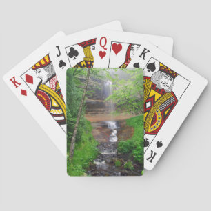 Munising Falls Waterfall Playing Cards