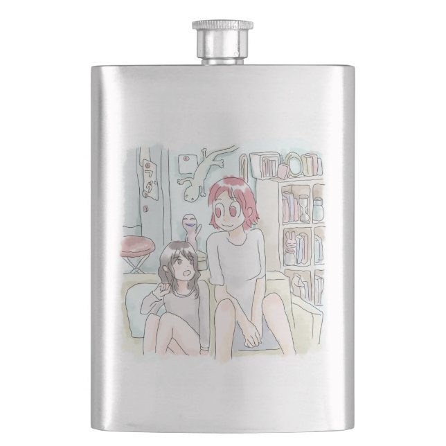 Munjiji Hip Flask (Front)