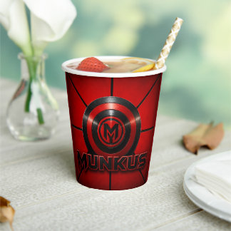 munkus emblem party cup/league of Kings birthdays Paper Cups