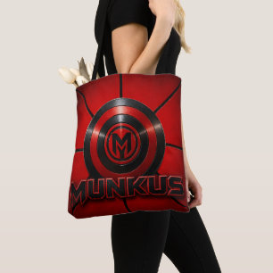 munkus emblem streetwear/league of Kings tote bag
