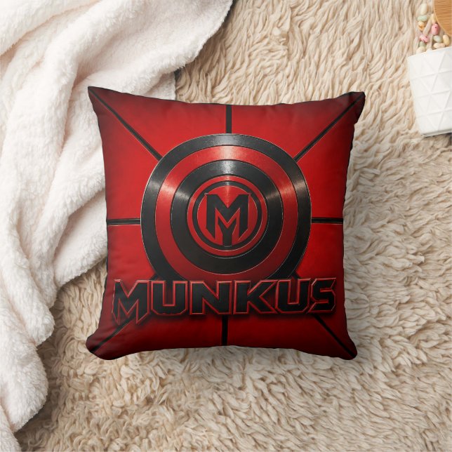 munkus shield emblem pillow/league of Kings  Throw Pillow (Blanket)