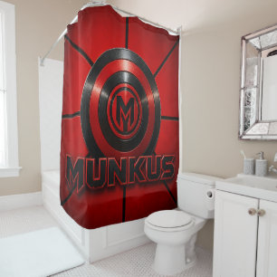 munkus shower curtain/bathroom accessories