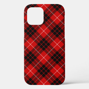 Munro clan tartan red black plaid Case-Mate iPhone 12 Pro Case