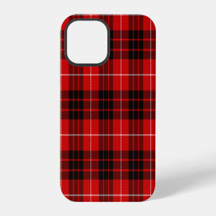 Munro clan tartan red black plaid iPhone 12 pro case