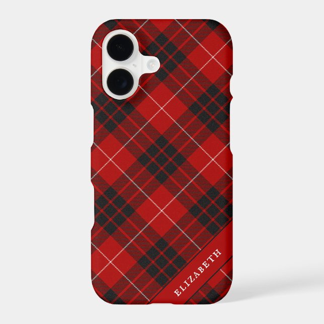 Munro Clan Tartan Scottish Plaid (Back)