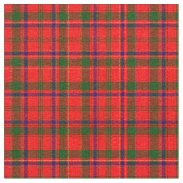 Munro Modern Tartan Fabric (Close Up)