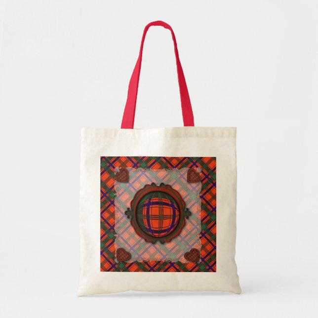Munro Scottish clan tartan - Plaid Tote Bag (Front)