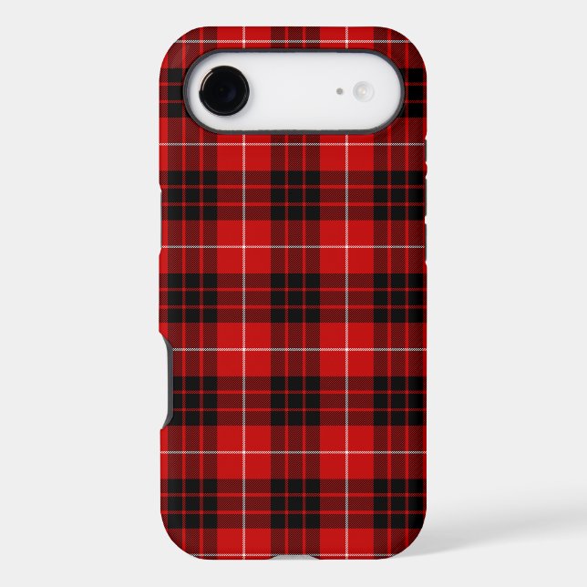 Munro tartan red black plaid (Back)