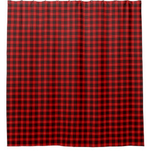 Munro tartan red black plaid