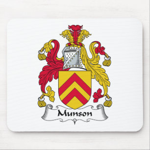 Munson Family Crest Mouse Pad