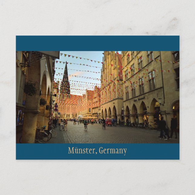 Münster, Germany 2 Postcard (Front)