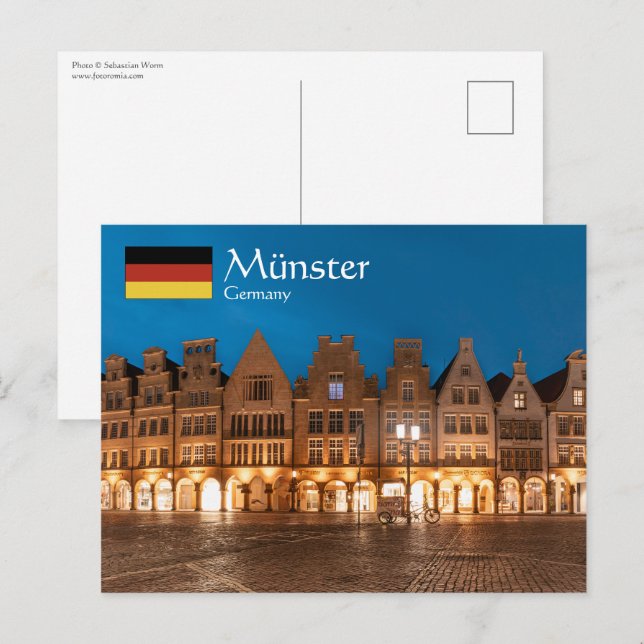 Münster Germany Postcard (Front/Back)