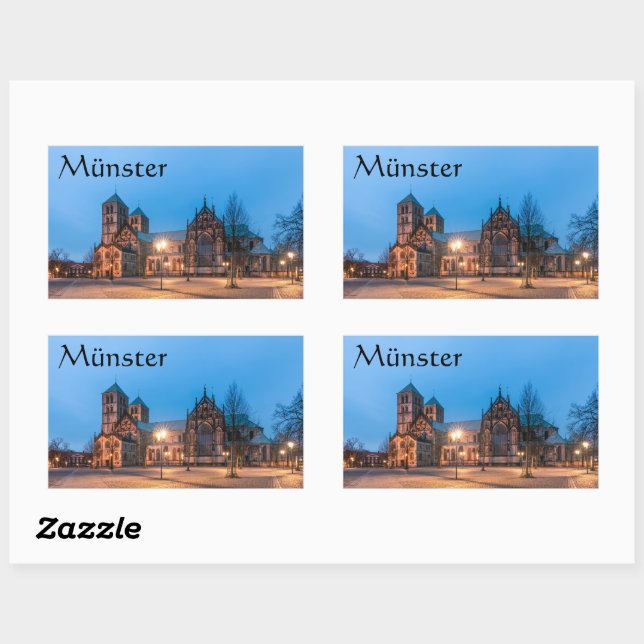 Münster Souvenir Sticker (Sheet)