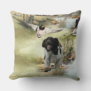 Munsterlander Throw Pillow