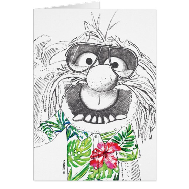 Muppets | Animal Dans Une Chemise Hawaïenne (Devant)