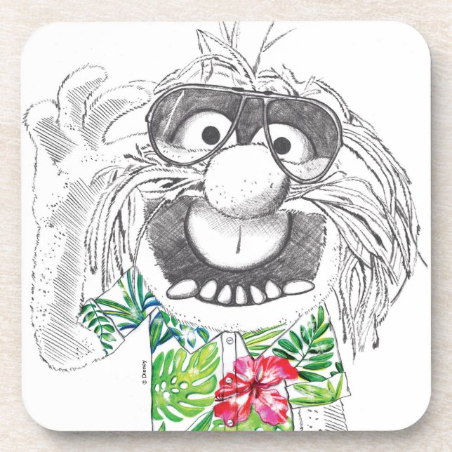Muppets | Animal In A Hawaiian Shirt Coaster (Front)
