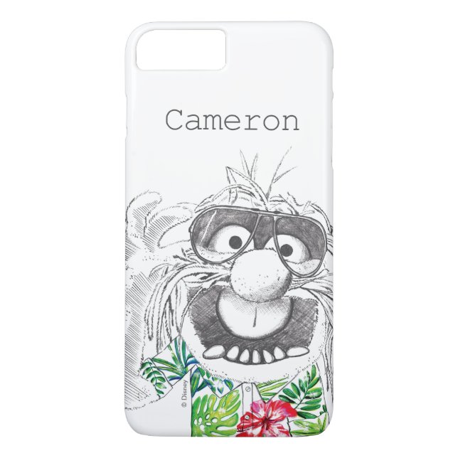 Muppets | Animal In A Hawaiian Shirt | Your Name Case-Mate iPhone Case (Back)