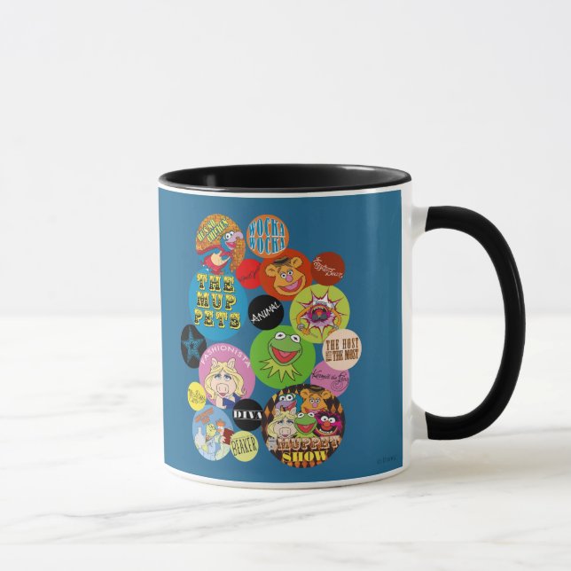 Muppets Circle Graphic Mug (Right)