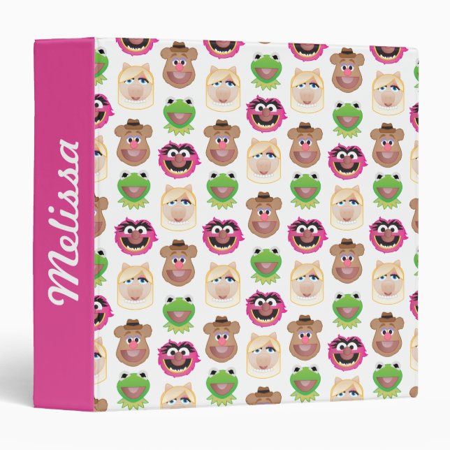 Muppets - Emoji Pattern Binder (Front/Spine)