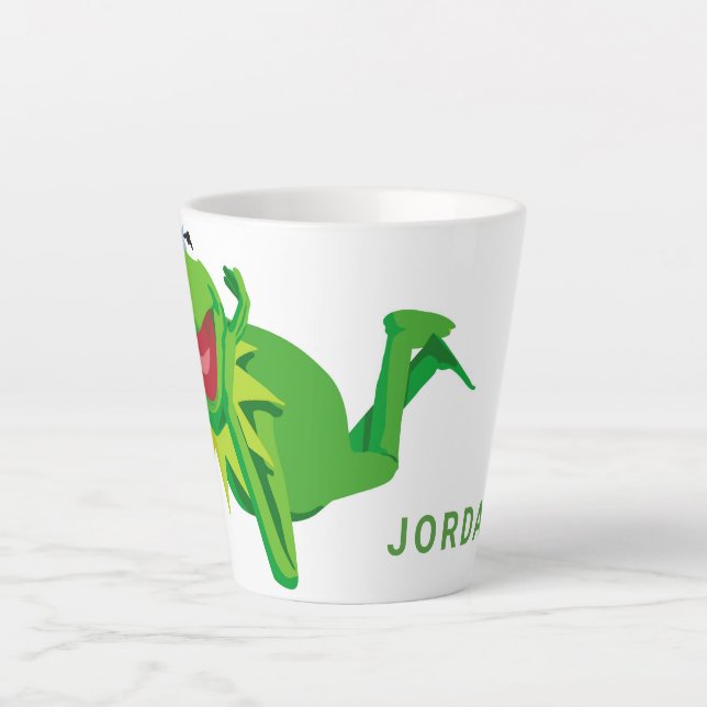 Muppets Kermit Lying Disney Latte Mug (Front)