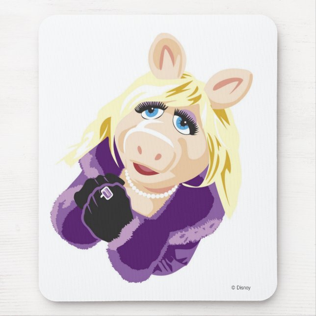 Muppets Miss Piggy Disney Mouse Pad (Front)