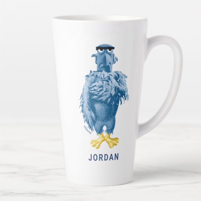 Muppets Sam the Eagle standing pledging Disney Latte Mug (Right)