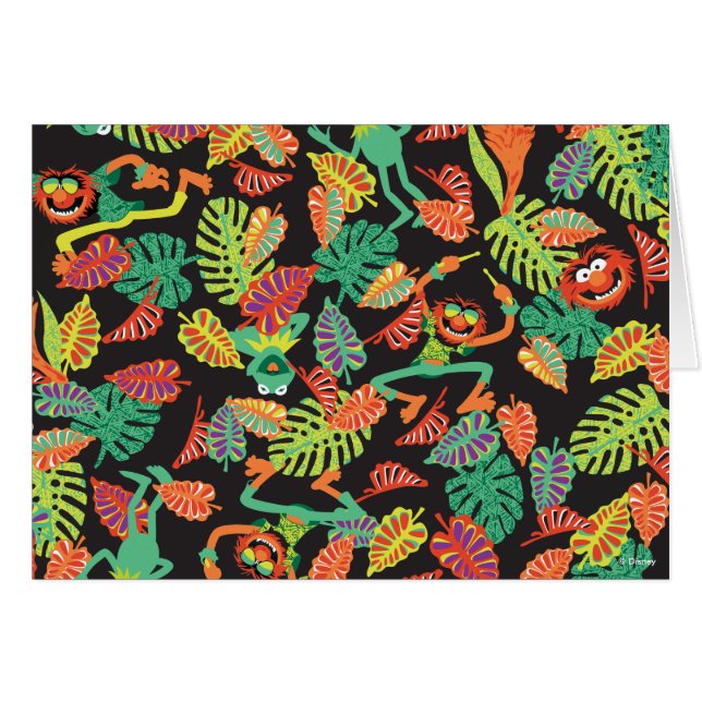 Muppets | Tropical Kermit & Animal Pattern (Front Horizontal)